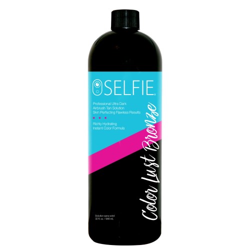 SELFIE COLOR LUST BRONZE AIRBRUSH™ - Organic DHA Instant Bronzed Color Moisturizing Anti-age Formula
