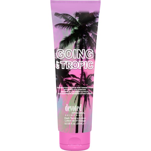 Going Off Tropic™ - Indoor/Outdoor Dark Tanning Lotion Antioxidant & Electrolyte Rich
