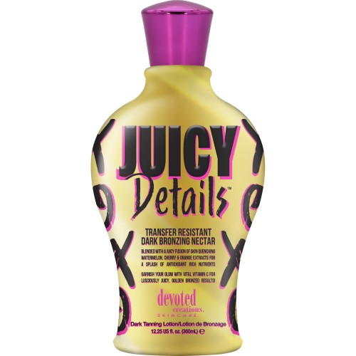 Juicy Details™ - Dark Bronzing Nectar Blended with Watermelon Cherry & Orange Extracts