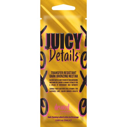 Juicy Details™ - Dark Bronzing Nectar Blended with Watermelon Cherry & Orange Extracts - Image 2