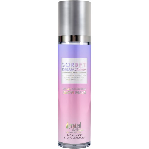 Sorbet Dream Cream™ - Facial Tanning & Skin Perfecting Cocktail Electrolytes Antioxidants Vegan Collagen Hyaluronic Acid - Image 2