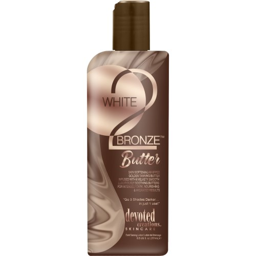 White 2 Bronze Butter™ - High-speed Golden Tanning Ultra-Lush 6 x Butters Blend