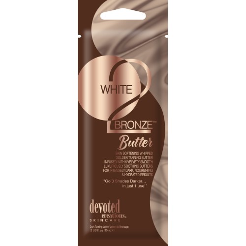 White 2 Bronze Butter™ - High-speed Golden Tanning Ultra-Lush 6 x Butters Blend - Image 2
