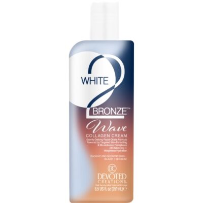 White 2 Bronze Wave™ - Facial-Friendly UV & Light Enhancer Collagen & Radiance Booster
