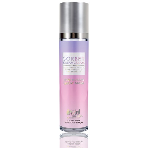 Sorbet Dream Cream™ - Facial Tanning & Skin Perfecting Cocktail Electrolytes Antioxidants Vegan Collagen Hyaluronic Acid